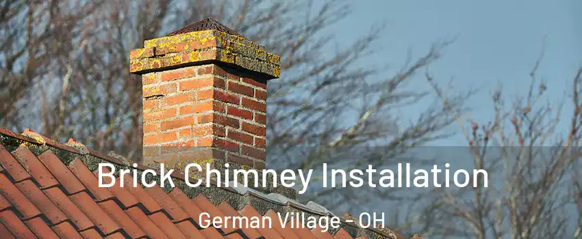 Brick Chimney Installation German Village - OH