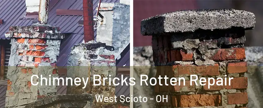 Chimney Bricks Rotten Repair West Scioto - OH