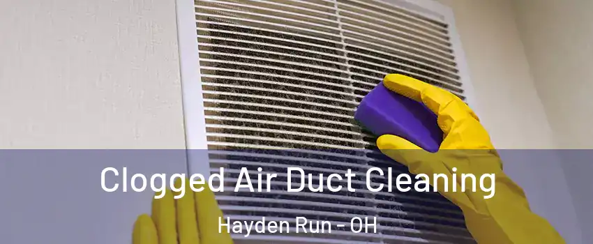 Clogged Air Duct Cleaning Hayden Run - OH