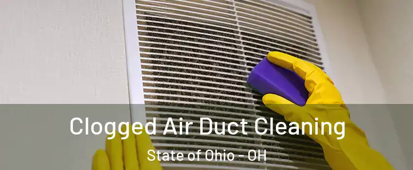 Clogged Air Duct Cleaning State of Ohio - OH