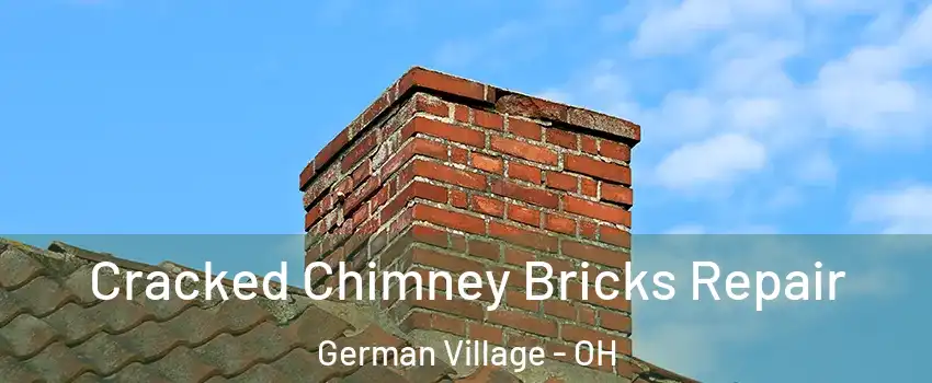 Cracked Chimney Bricks Repair German Village - OH