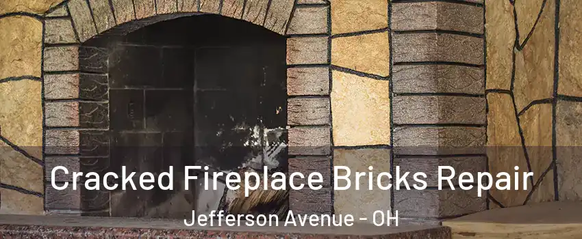 Cracked Fireplace Bricks Repair Jefferson Avenue - OH