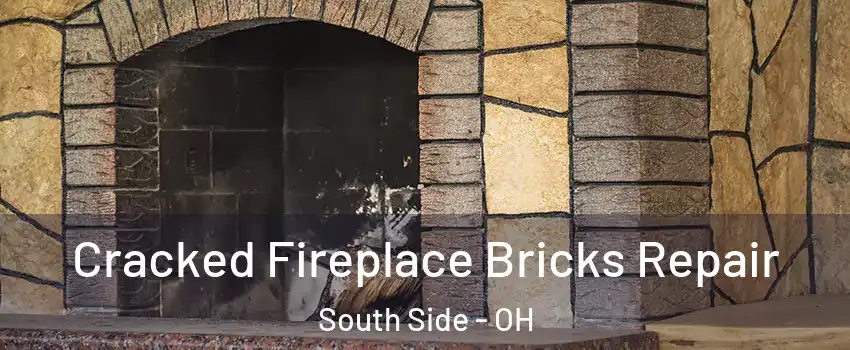 Cracked Fireplace Bricks Repair South Side - OH