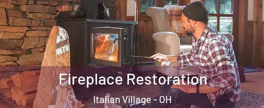 Fireplace Restoration Italian Village - OH