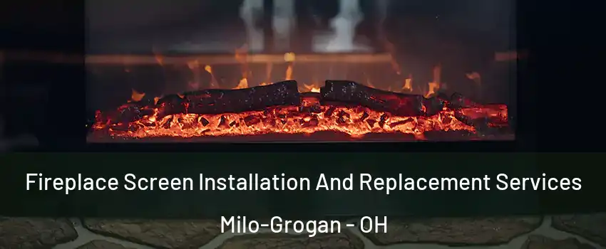 Fireplace Screen Installation And Replacement Services Milo-Grogan - OH