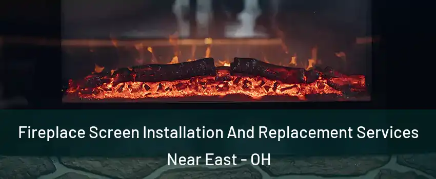 Fireplace Screen Installation And Replacement Services Near East - OH