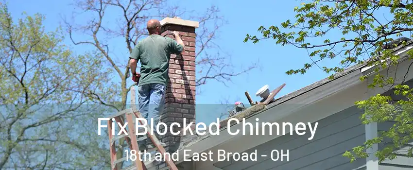 Fix Blocked Chimney 18th and East Broad - OH