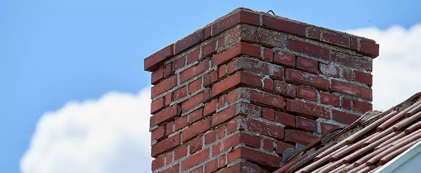 Brick Chimney Flue Installation in Near East, OH