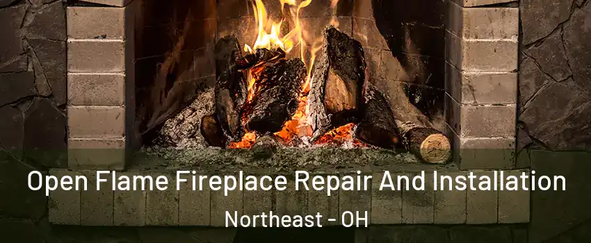 Open Flame Fireplace Repair And Installation Northeast - OH