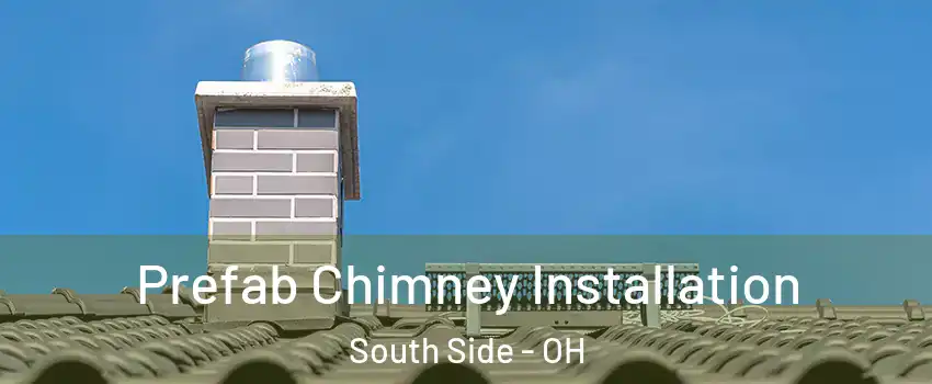 Prefab Chimney Installation South Side - OH