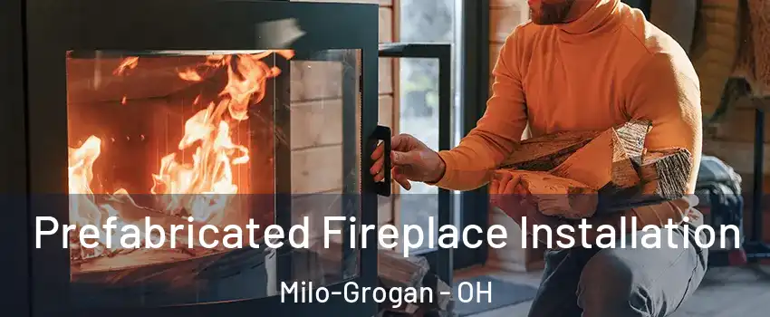 Prefabricated Fireplace Installation Milo-Grogan - OH